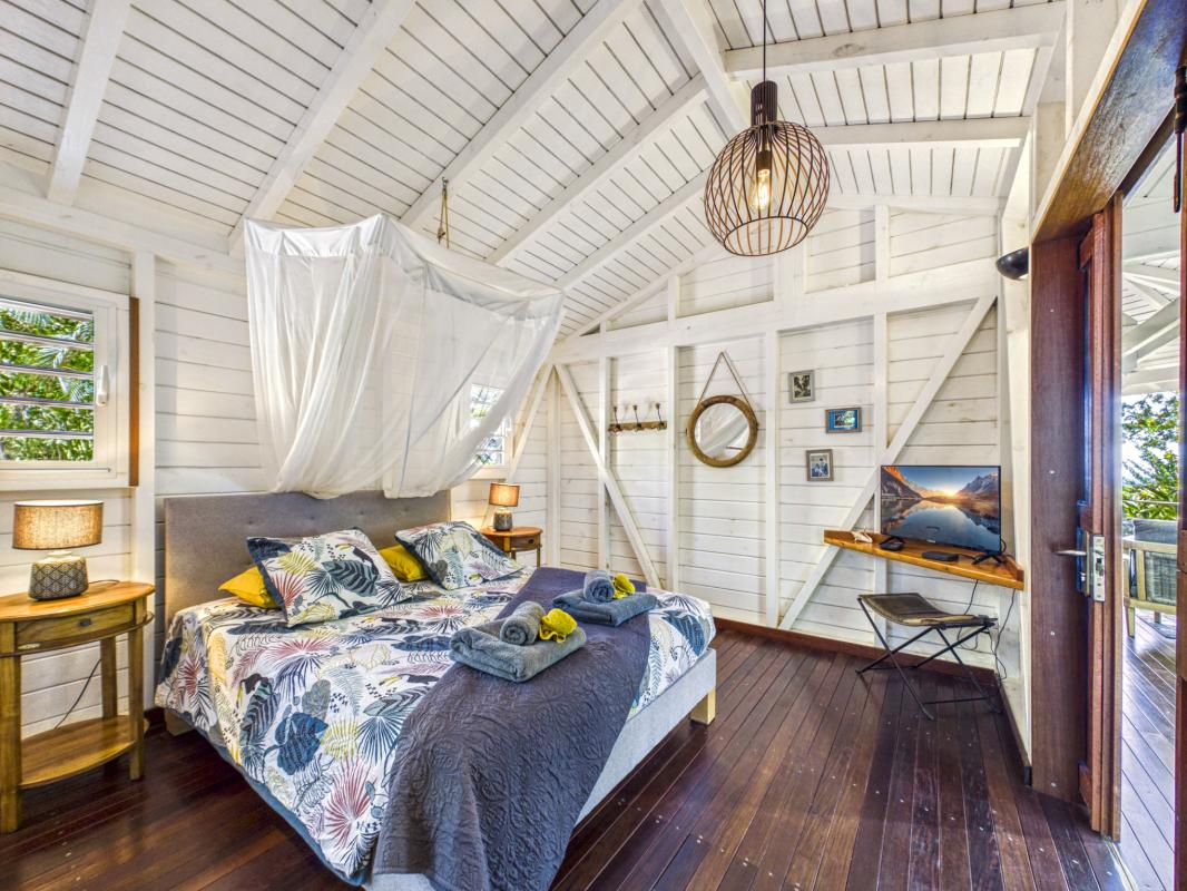 11.Location bungalow avec jacuzzi vue mer Deshaies Guadeloupe